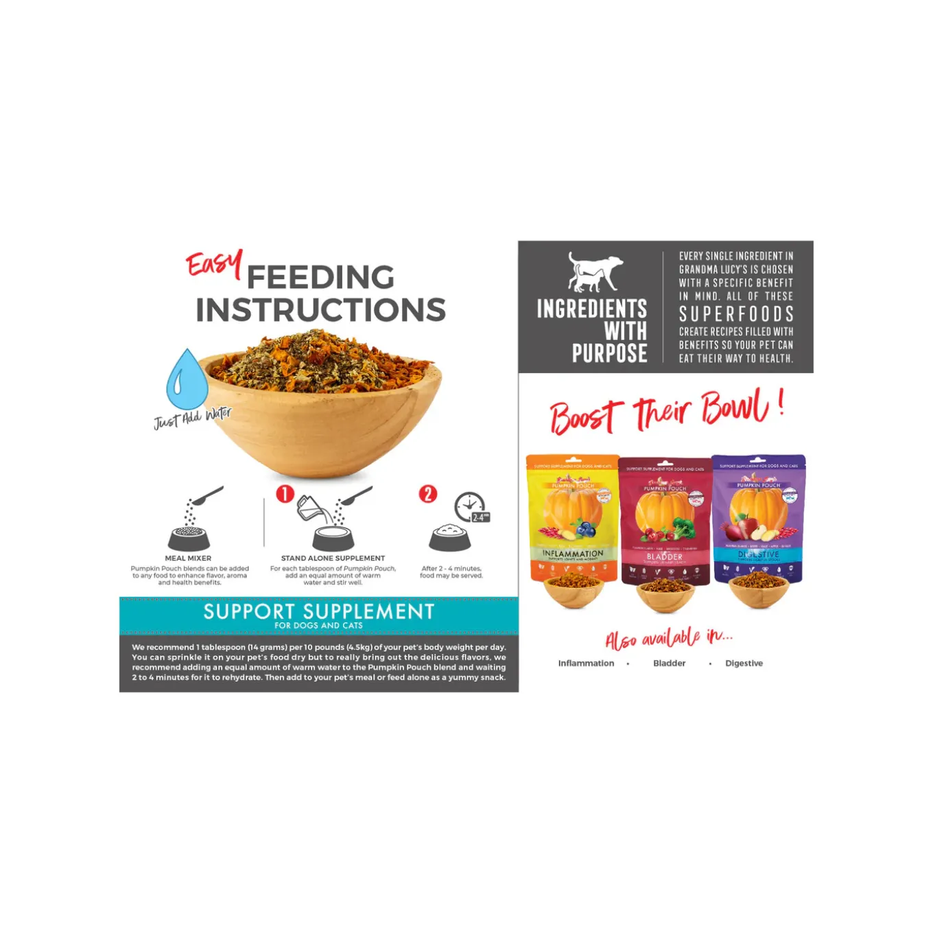 Grandma Lucy's Supplement for Dogs & Cats