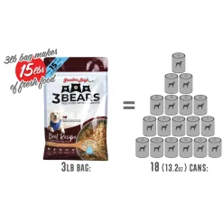 Grandma Lucy's 3 Bears Freeze Dried Dog Food