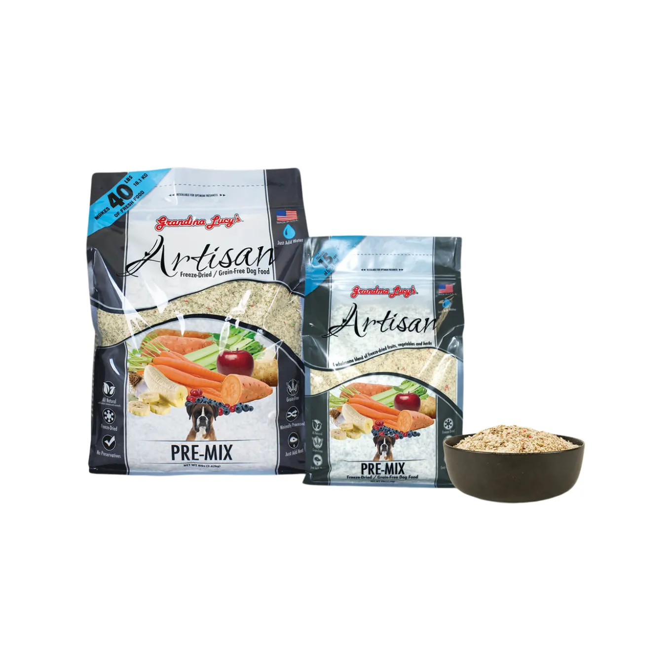 Grandma Lucy's Grain Free Freeze Dried Pre-Mix Dog Food