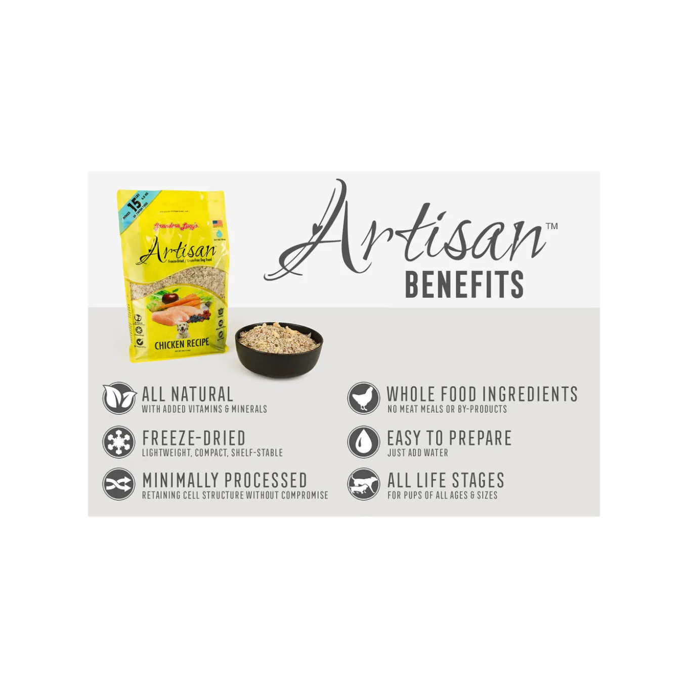 Grandma Lucy's Grain Free Freeze Dried Dog Food