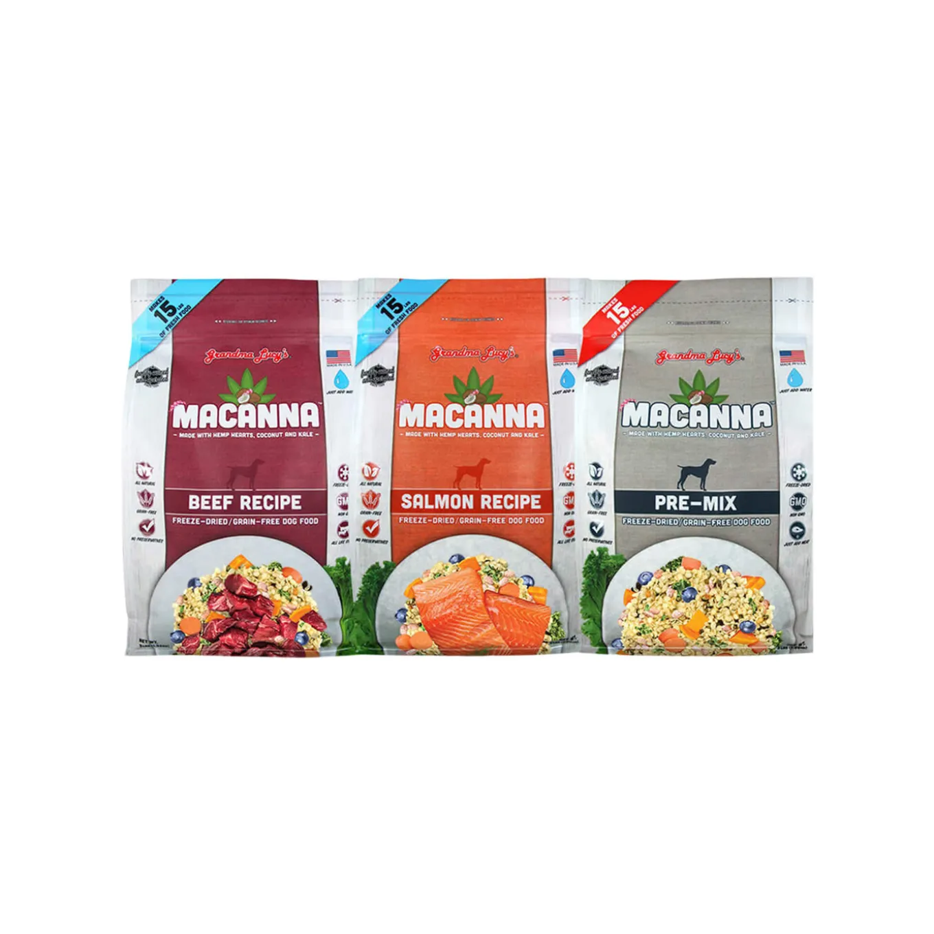 Grandma Lucy's Macanna Freeze Dried Dog Food