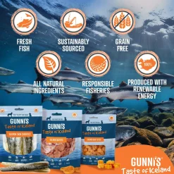 Gunni's Taste of Iceland Fish Baby Bites Dog Treats