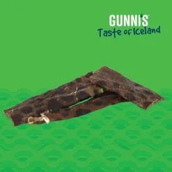 Gunni's Taste of Iceland Fish Skin Chips Dog Treats
