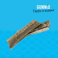 Gunni's Taste of Iceland Fish Skin Shorties Dog Treats