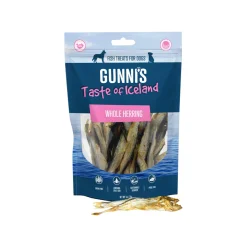 Gunni's Taste of Iceland Whole Fish Herring Dog Treats