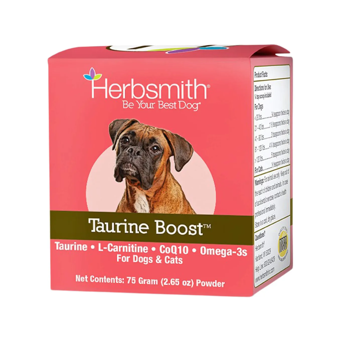 Herbsmith Taurine Boost Powder for Dogs & Cats