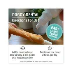 HomeoPet Doggy Dental Homeopathic Plaque & Tartar Removal Drops for Dogs