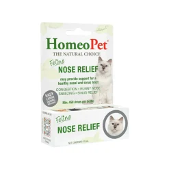 HomeoPet Feline Homeopathic Nose Relief Drops for Cats