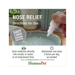 HomeoPet Feline Homeopathic Nose Relief Drops for Cats