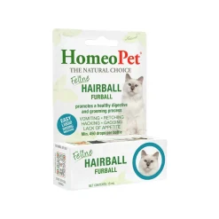 HomeoPet Feline Homeopathic Furball Relief Drops for Cats