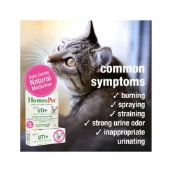HomeoPet Feline Homeopathic UTI+ Drops for Cats