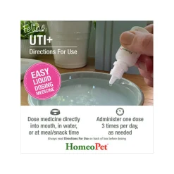 HomeoPet Feline Homeopathic UTI+ Drops for Cats
