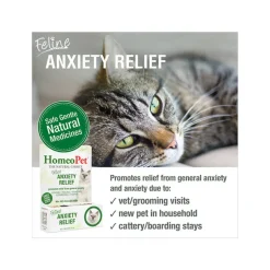 HomeoPet Homeopathic Anxiety Relief Drops for Dogs & Cats