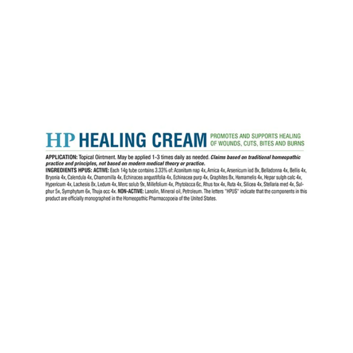 HomeoPet HP Homeopathic Healing Cream for Dogs & Cats