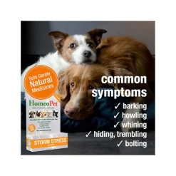 HomeoPet Storm Stress Homeopathic Anxiety Relief Drops for Dogs & Cats