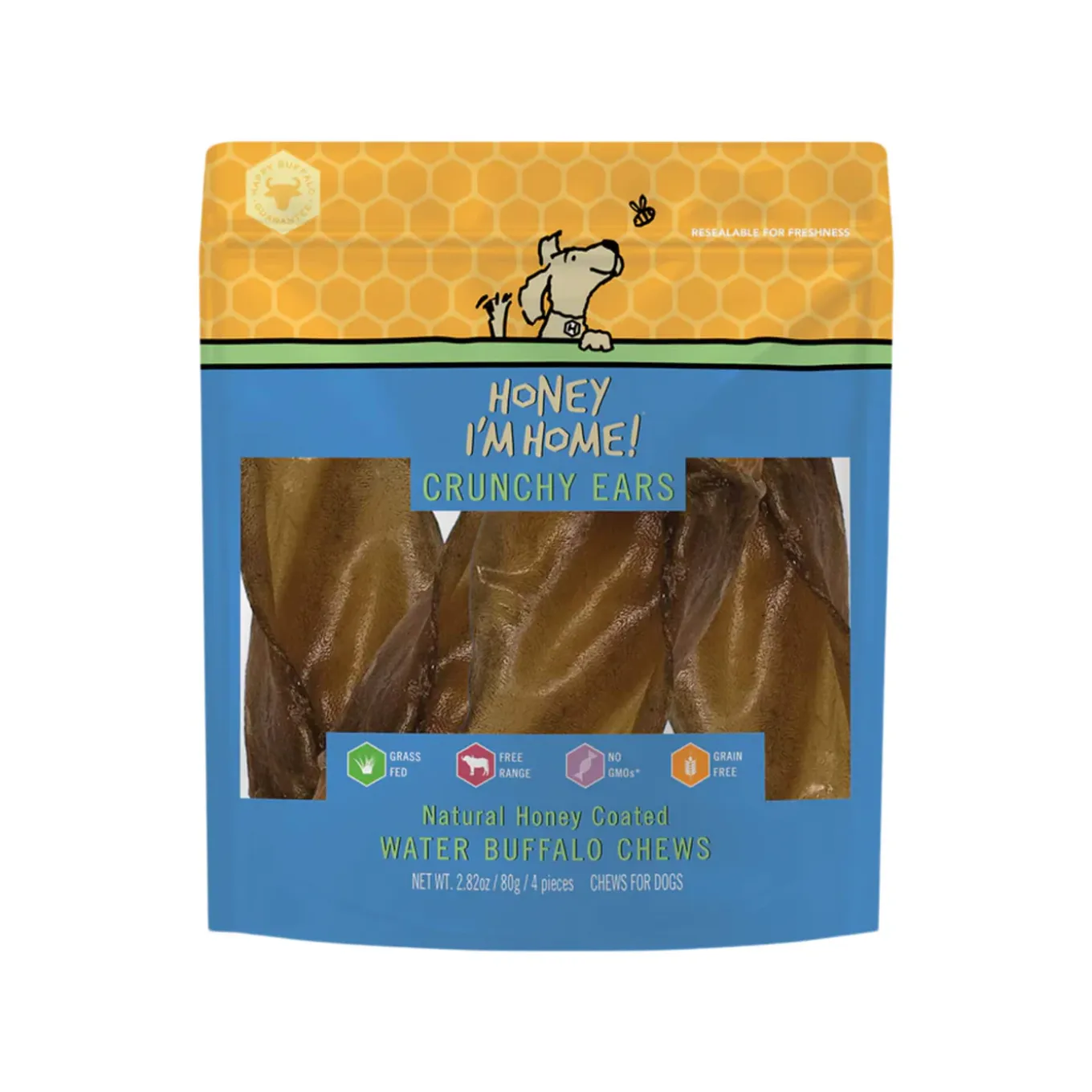 Honey I'm Home! Honey Coated Water Buffalo Dog Treats