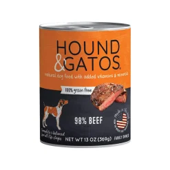 Hound & Gatos Canned Dog Food