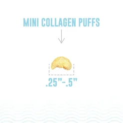 Icelandic+ Beef Collagen Mini Puffs Dehydrated Cat Treats
