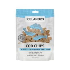 Icelandic+ Grain-Free Mini Fish Chips Treats for Dogs