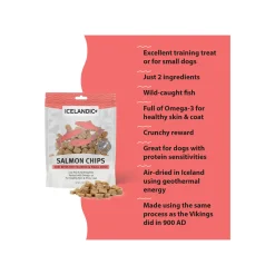Icelandic+ Grain-Free Mini Fish Chips Treats for Dogs