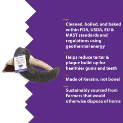 Icelandic+ Lamb Horn Dog Chew