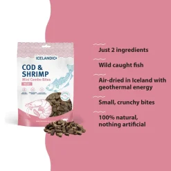 Icelandic+ Mini Combo Bites Fish Cat Treats