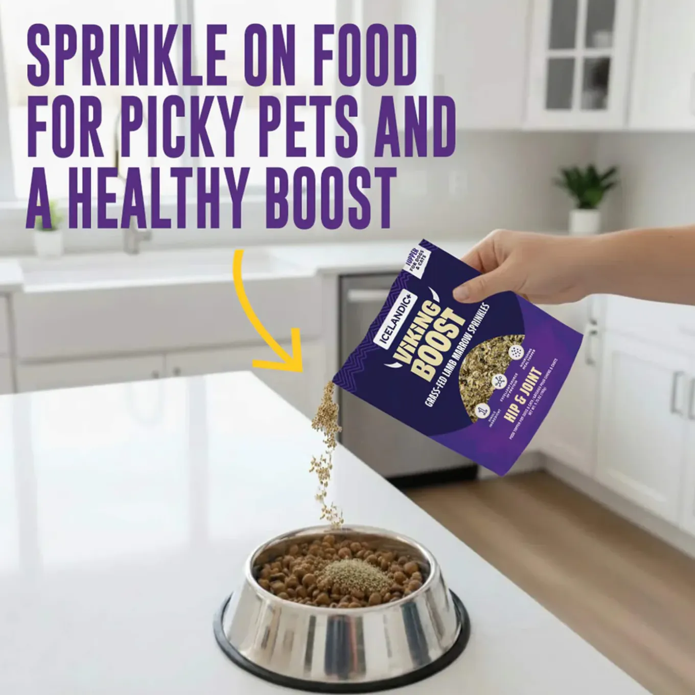 Icelandic+ Viking Boost Hip & Joint Food Topper for Dogs & Cats