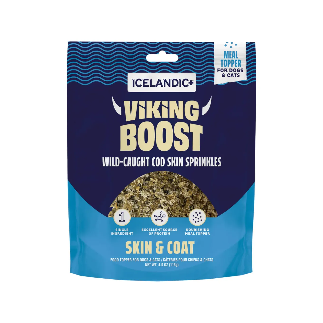 Icelandic+ Viking Boost Skin & Coat Food Topper for Dogs & Cats