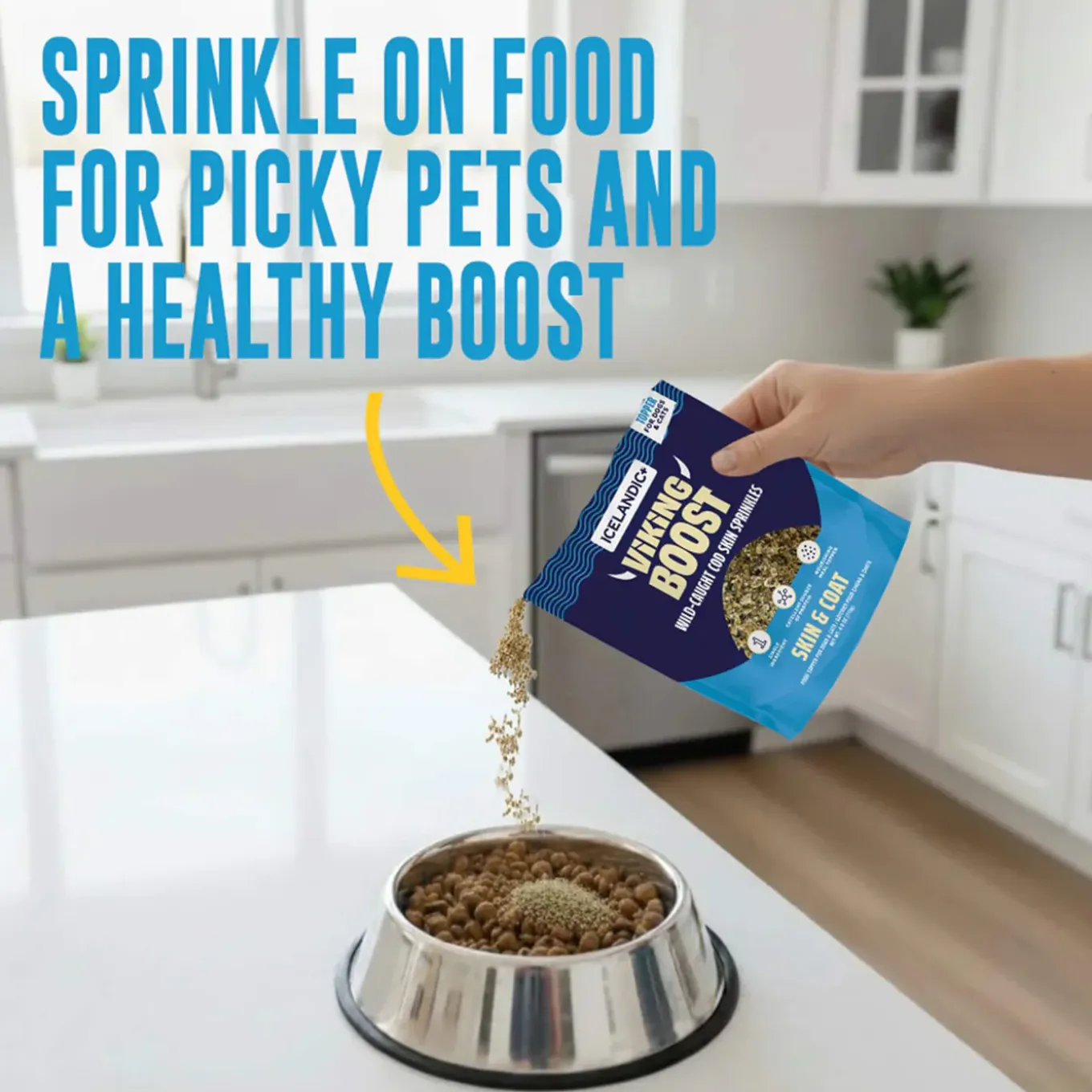 Icelandic+ Viking Boost Skin & Coat Food Topper for Dogs & Cats