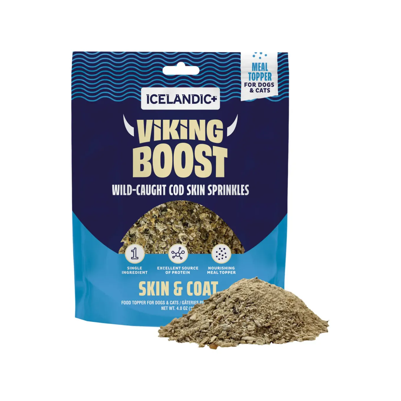 Icelandic+ Viking Boost Skin & Coat Food Topper for Dogs & Cats