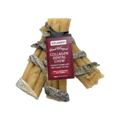 Icelandic+ Beef Collagen Dental Dog Chew with Wrapped Fish
