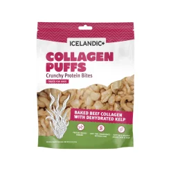 Icelandic+ Beef Collagen Puffs Dehydrated Dog Treats