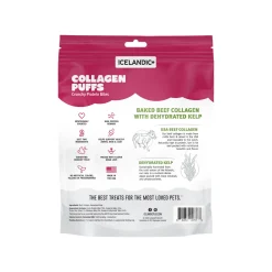 Icelandic+ Beef Collagen Puffs Dehydrated Dog Treats