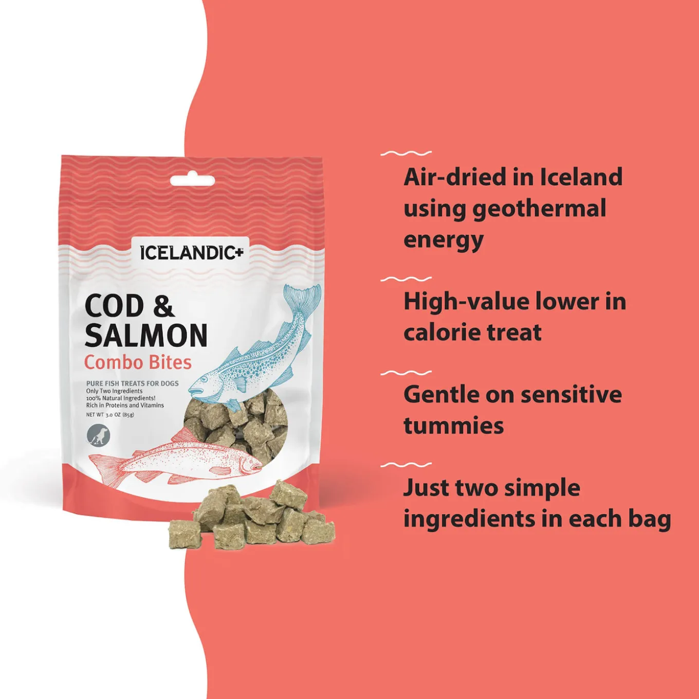 Icelandic+ Cod Combo Dog Treats