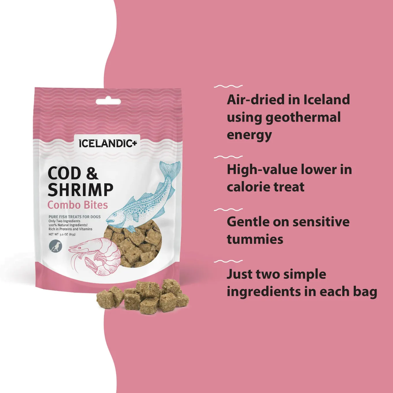 Icelandic+ Cod Combo Dog Treats