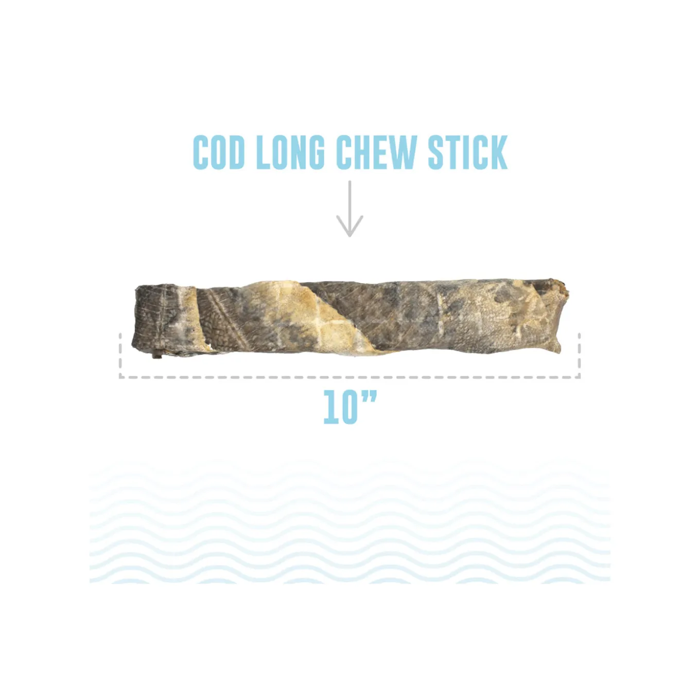 Icelandic+ Cod Skin Fish Chew Sticks Dog Treats