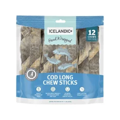 Icelandic+ Cod Skin Fish Chew Sticks Dog Treats