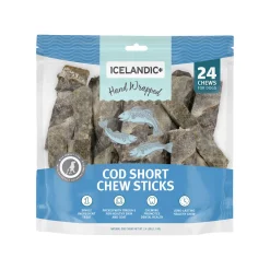 Icelandic+ Cod Skin Fish Chew Sticks Dog Treats