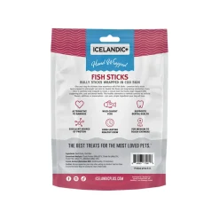 Icelandic+ Fish Sticks Bully Sticks Wrapped with Cod Skins