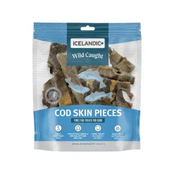 Icelandic+ Grain-Free Cod Skin Fish Chews Dog Treats