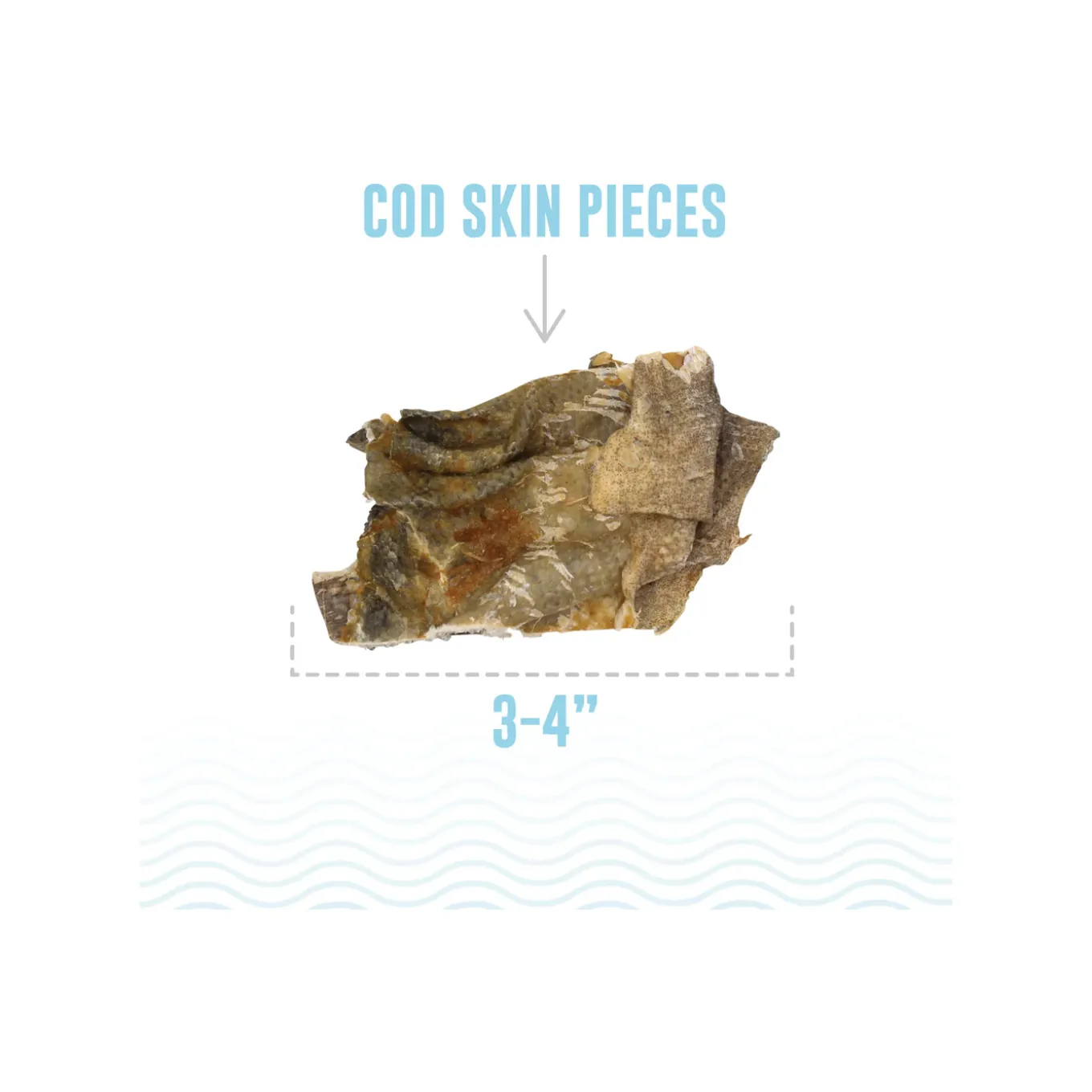 Icelandic+ Grain-Free Cod Skin Fish Chews Dog Treats