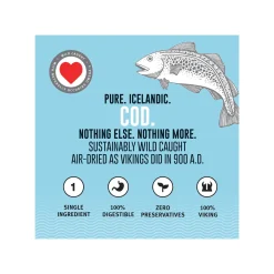 Icelandic+ Grain-Free Cod Skin Fish Chews Dog Treats