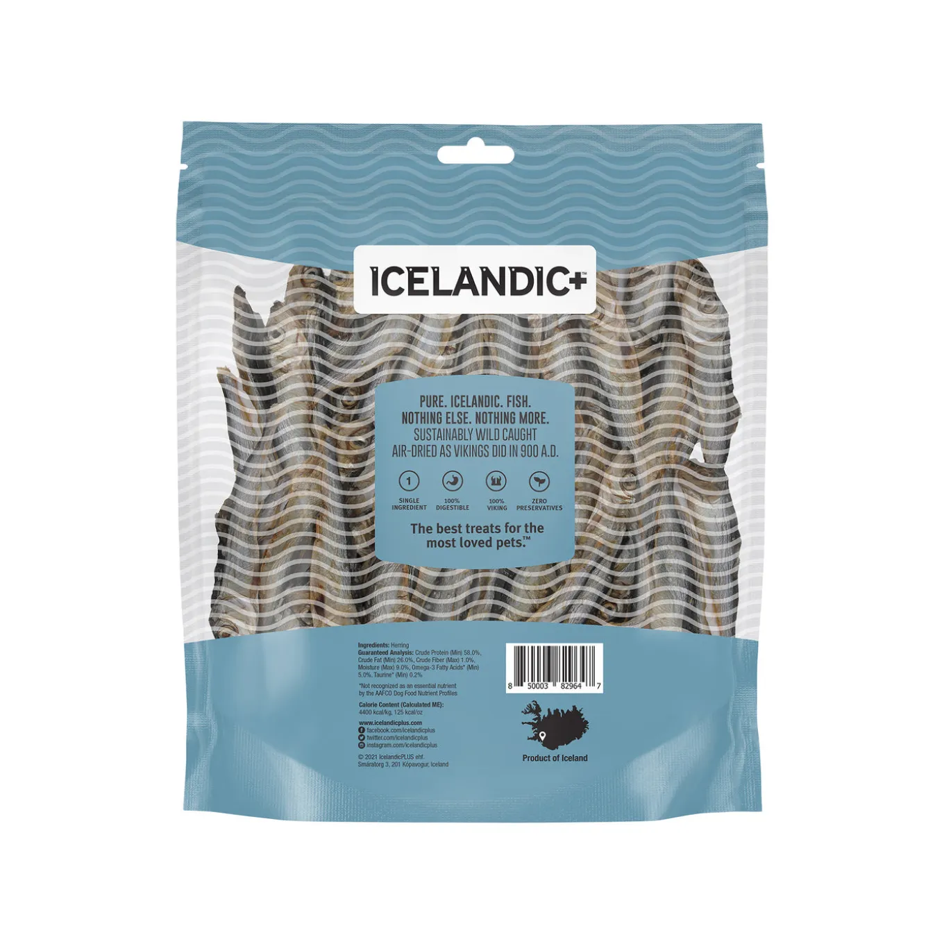 Icelandic+ Herring Whole Fish Dog Treats