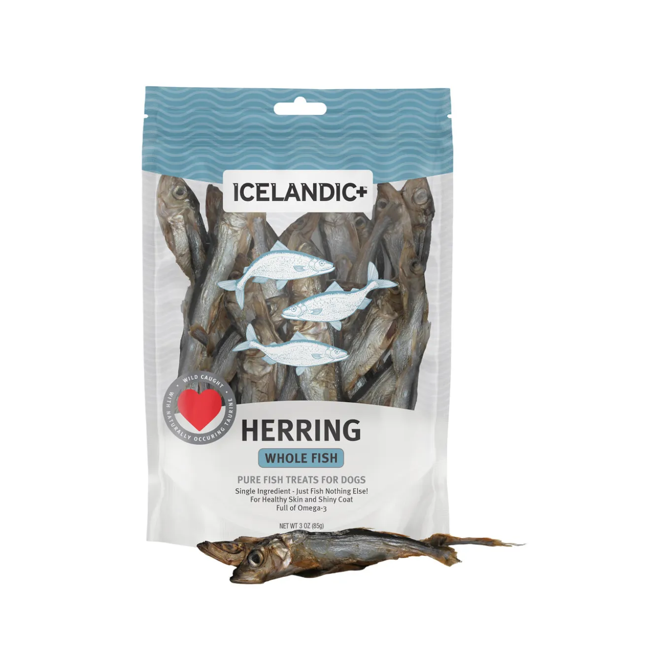 Icelandic+ Herring Whole Fish Dog Treats