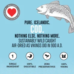 Icelandic+ Large Cod Skin Cube Dog Treats