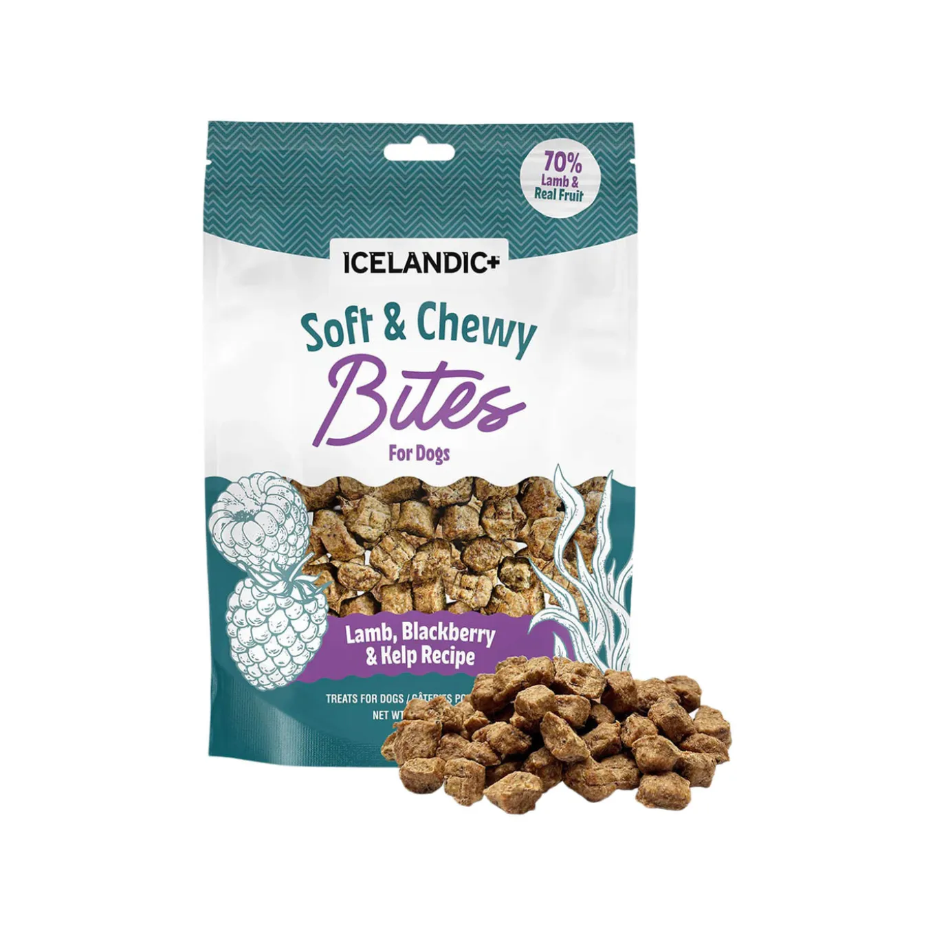 Icelandic+ Soft & Chewy Bites with Kelp for Dogs