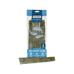 Icelandic+ Wild-Caught Cod Short Skins for Dogs