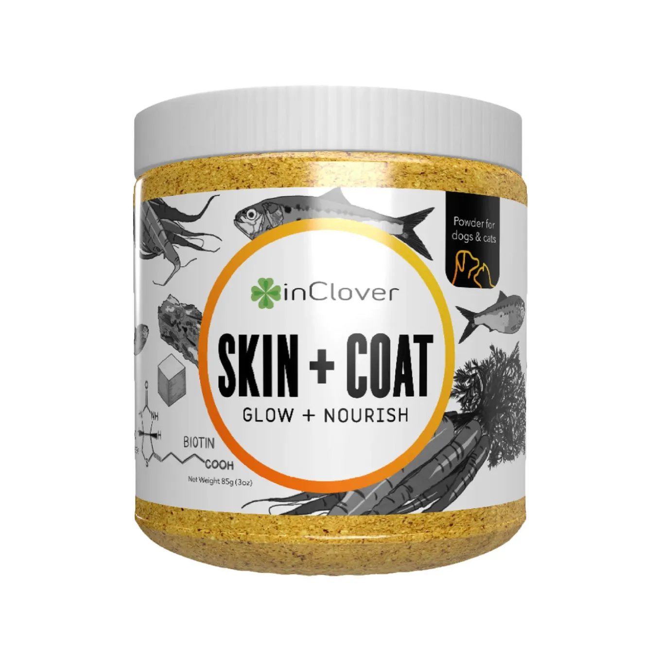 In Clover Skin & Coat Powder for Dogs & Cats