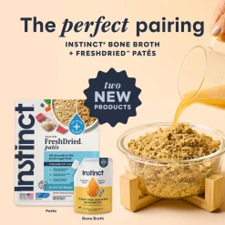 Instinct Human Grade Bone Broth Meal Topper for Cats