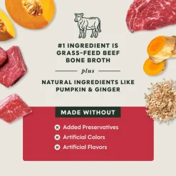 Instinct Human Grade Bone Broth Meal Topper for Dogs